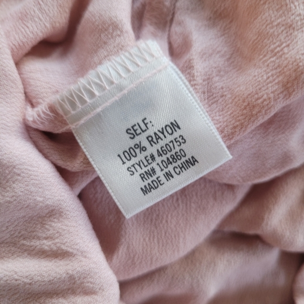 Francesca's Ruffle Pink Top - Picture 4 of 9
